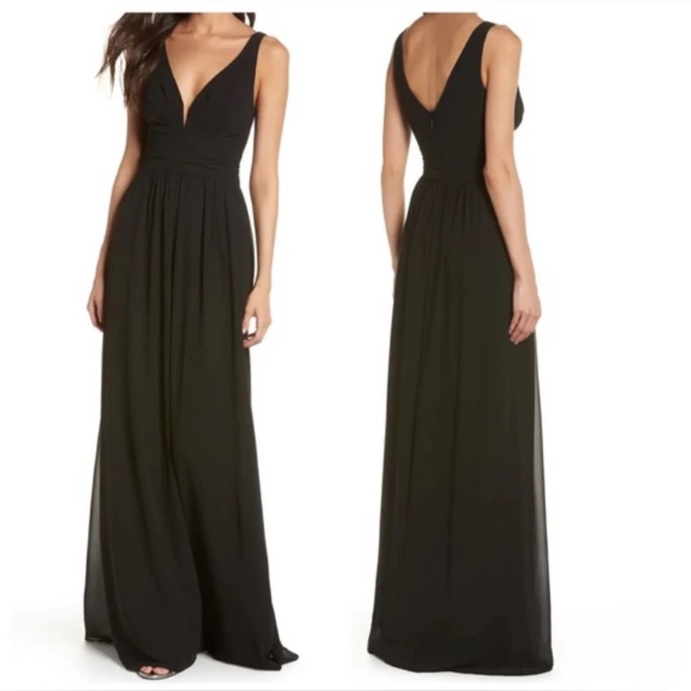 NEW Lulus Black Maxi dress size XS